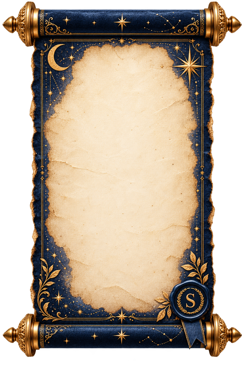 Midnight Sky digital scroll