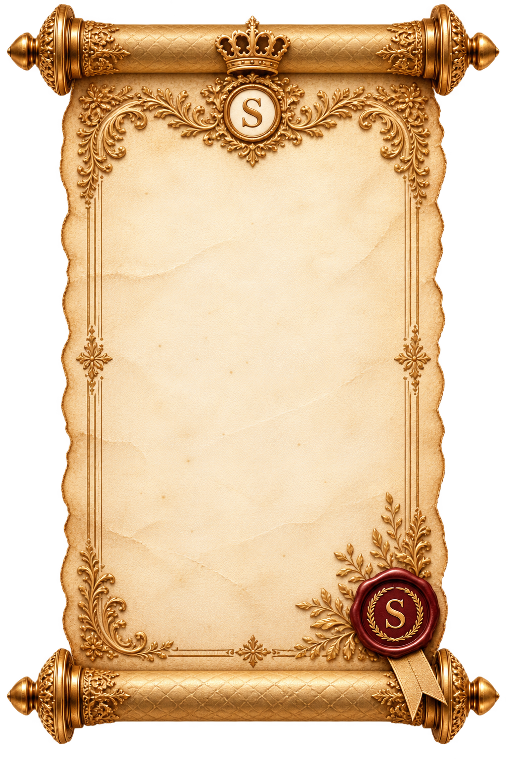 Royal Seal digital scroll