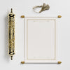 Champagne Scroll with Gold Case
